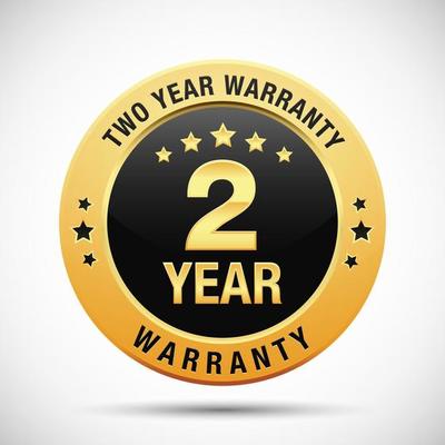 + 2 Year Warranty